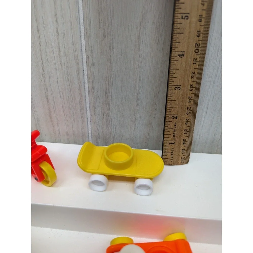 Fisher-Price Little People vintage kid ride ons skateboard trike plane wagon toy